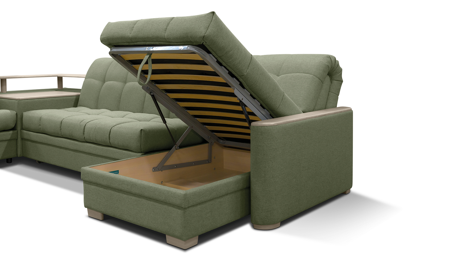 Купить Угловой диван «ДИСКАВЕРИ» (аккордеон) в Браво Олив в интернет магазине Anderssen - изображение 5