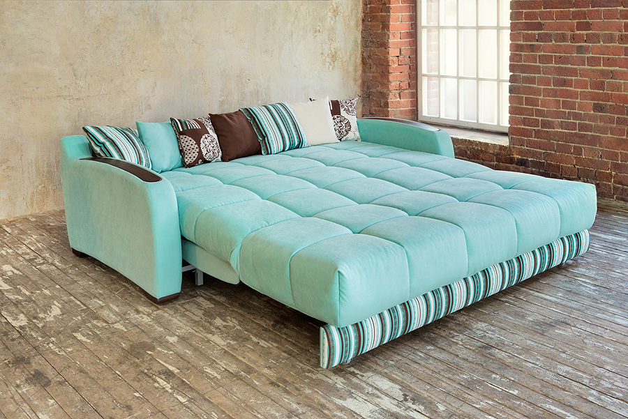 Прямой диван-кровать «МУССОН» (аккордеон) от 146 309 ₽ – фабрика Anderssen.