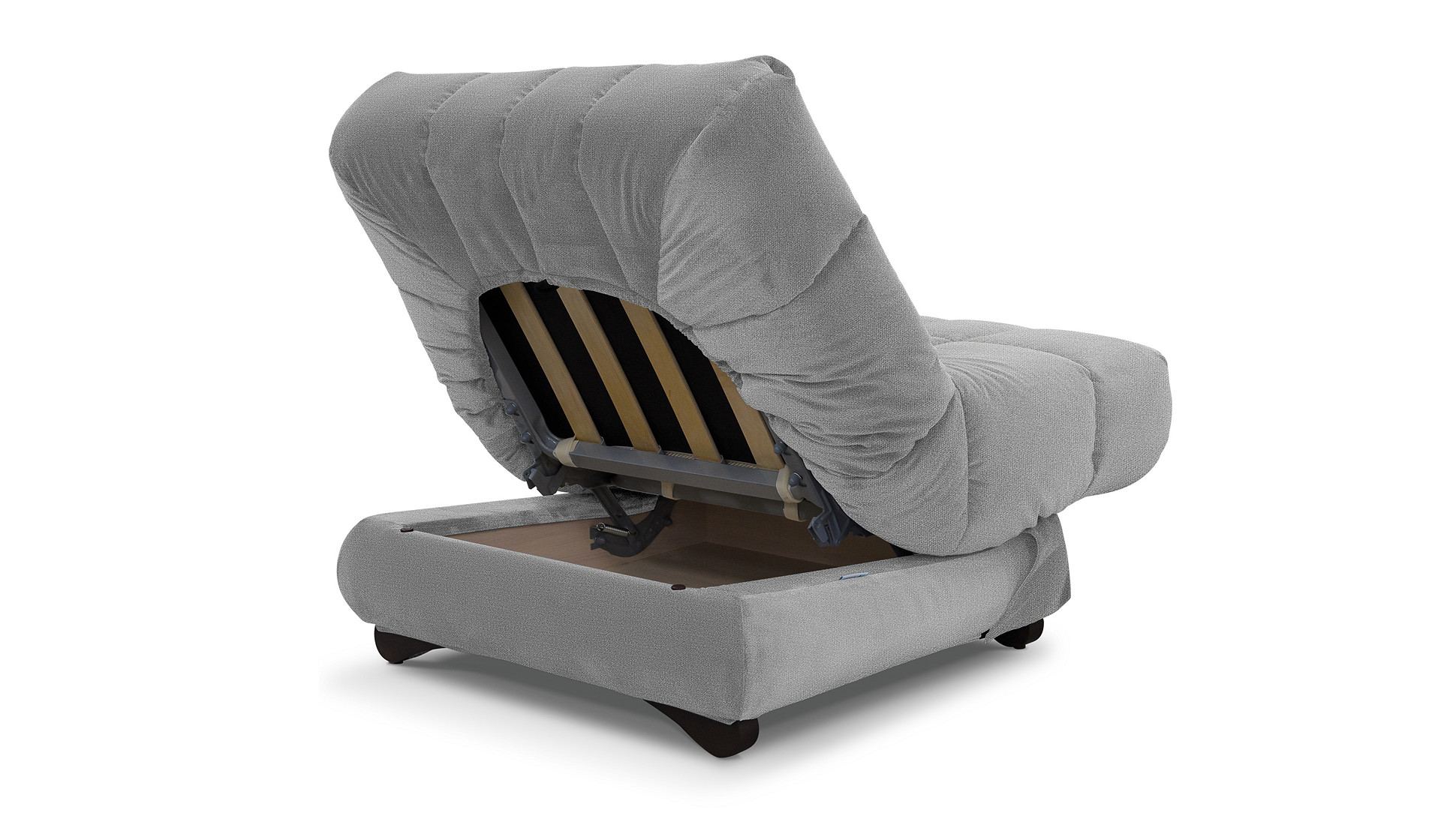 Купить Кресло-кровать «ЗЕРКАЛО НОЧИ", шенилл gull grey в интернет магазине Anderssen - изображение 4