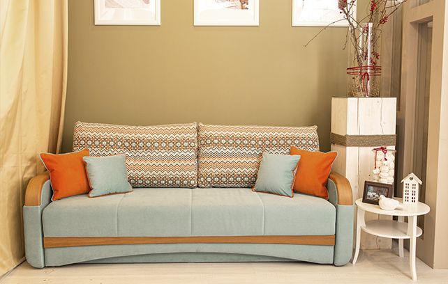 Купить Прямой диван-кровать «МОРСКОЙ БРИЗ» (выкатная еврокнижка) в интернет магазине Anderssen - изображение 1