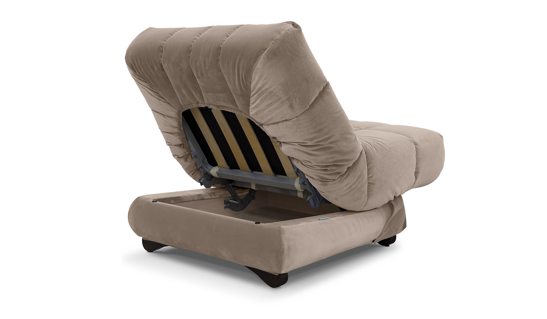 Купить Кресло-кровать «ЗЕРКАЛО НОЧИ", велюр beige в интернет магазине Anderssen - изображение 4