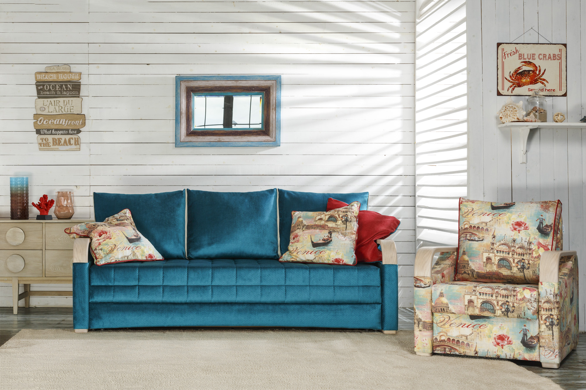 Прямой диван-кровать «ЛАЙТ-Д» (еврософа) от 150 201 ₽ – фабрика Anderssen.