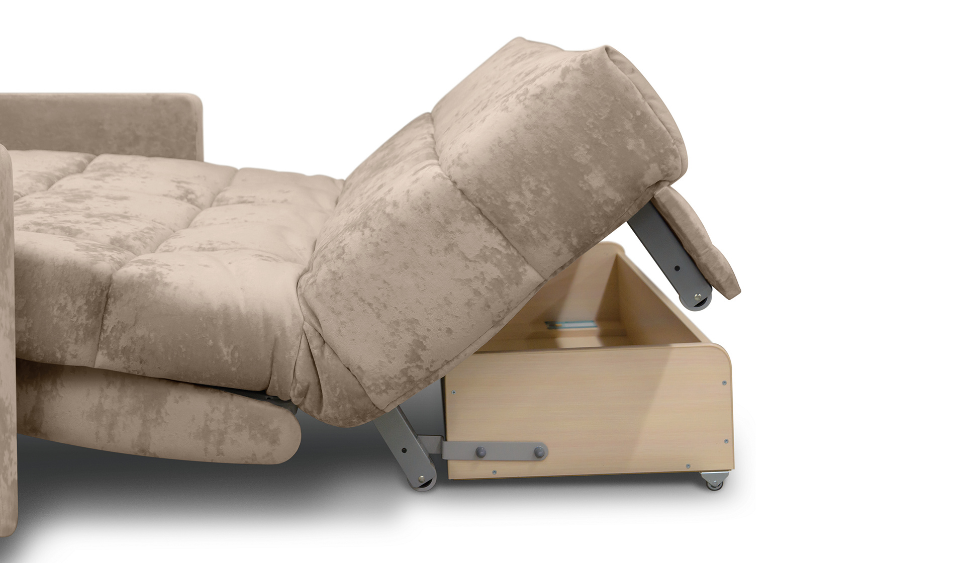 Купить Прямой диван-кровать «ГУДВИН» (аккордеон) в Краш 05 в интернет магазине Anderssen - изображение 5