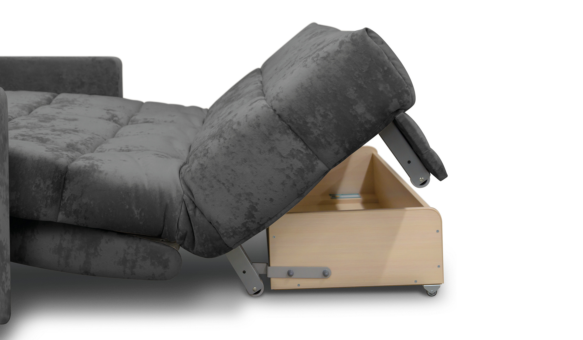 Купить Прямой диван-кровать «ГУДВИН» (аккордеон) в Краш 08 в интернет магазине Anderssen - изображение 5