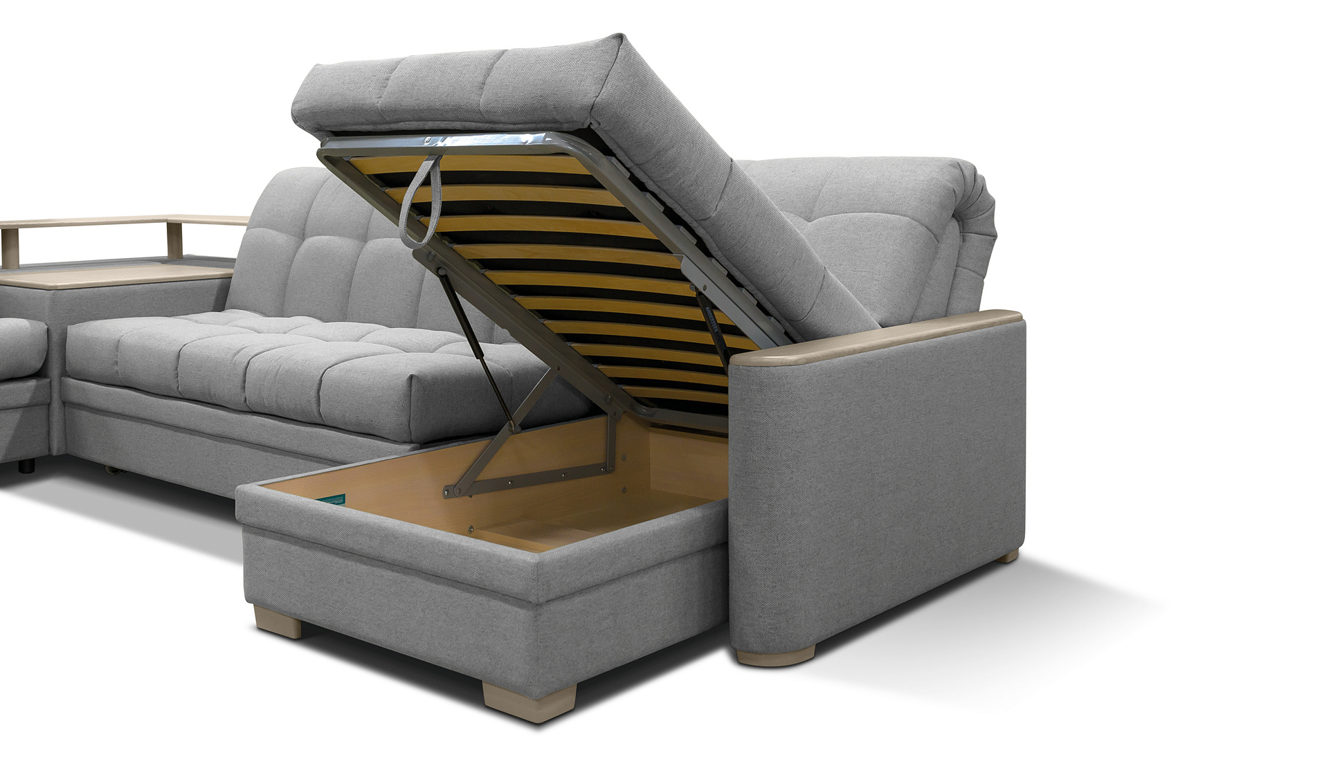 Купить Угловой диван «ДИСКАВЕРИ» (аккордеон) в Браво Грей в интернет магазине Anderssen - изображение 5