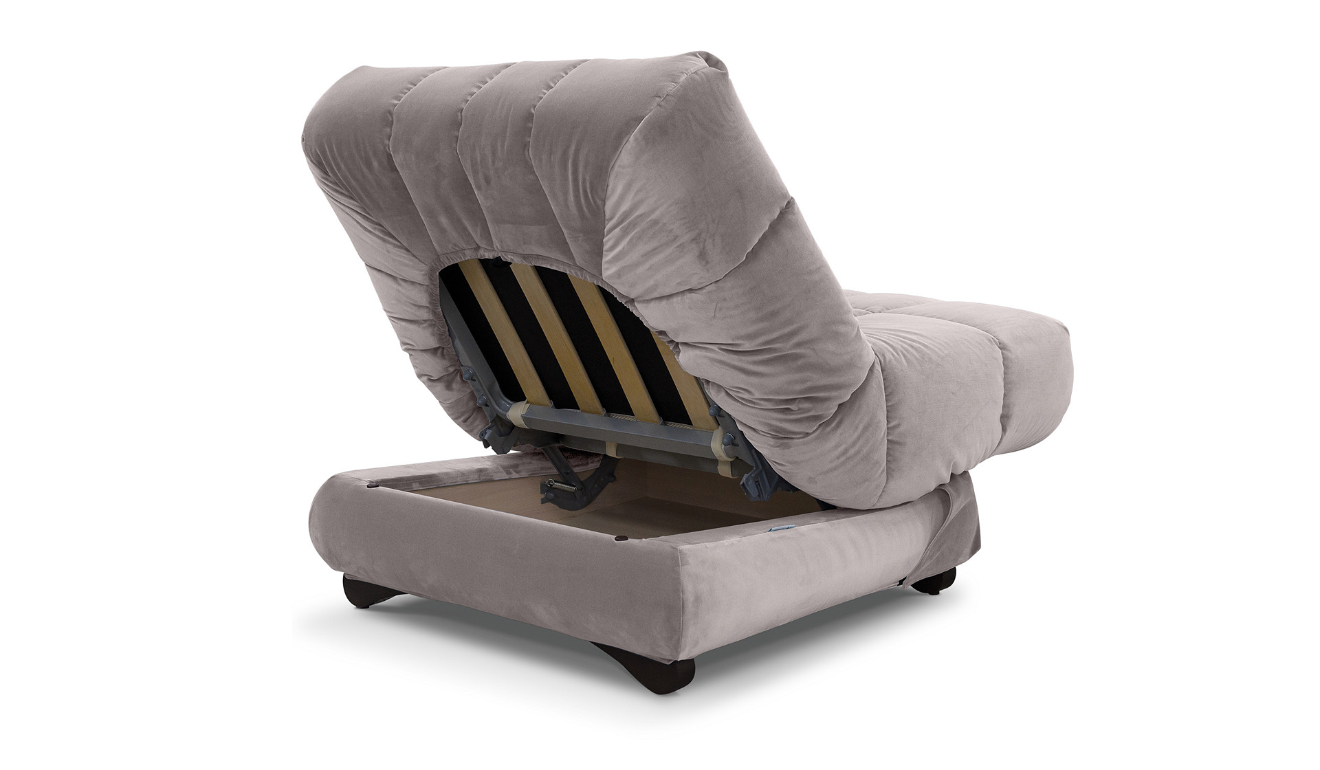 Купить Кресло-кровать «ЗЕРКАЛО НОЧИ", велюр pebble в интернет магазине Anderssen - изображение 4