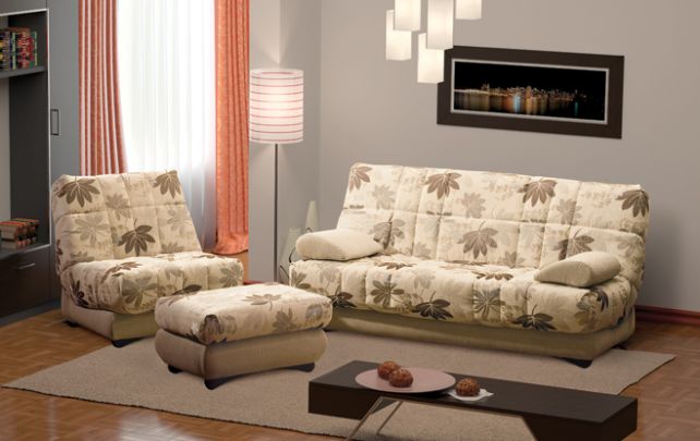 Купить Прямой диван-кровать «ЗЕРКАЛО НОЧИ» (клик-кляк) в интернет магазине Anderssen - изображение 1