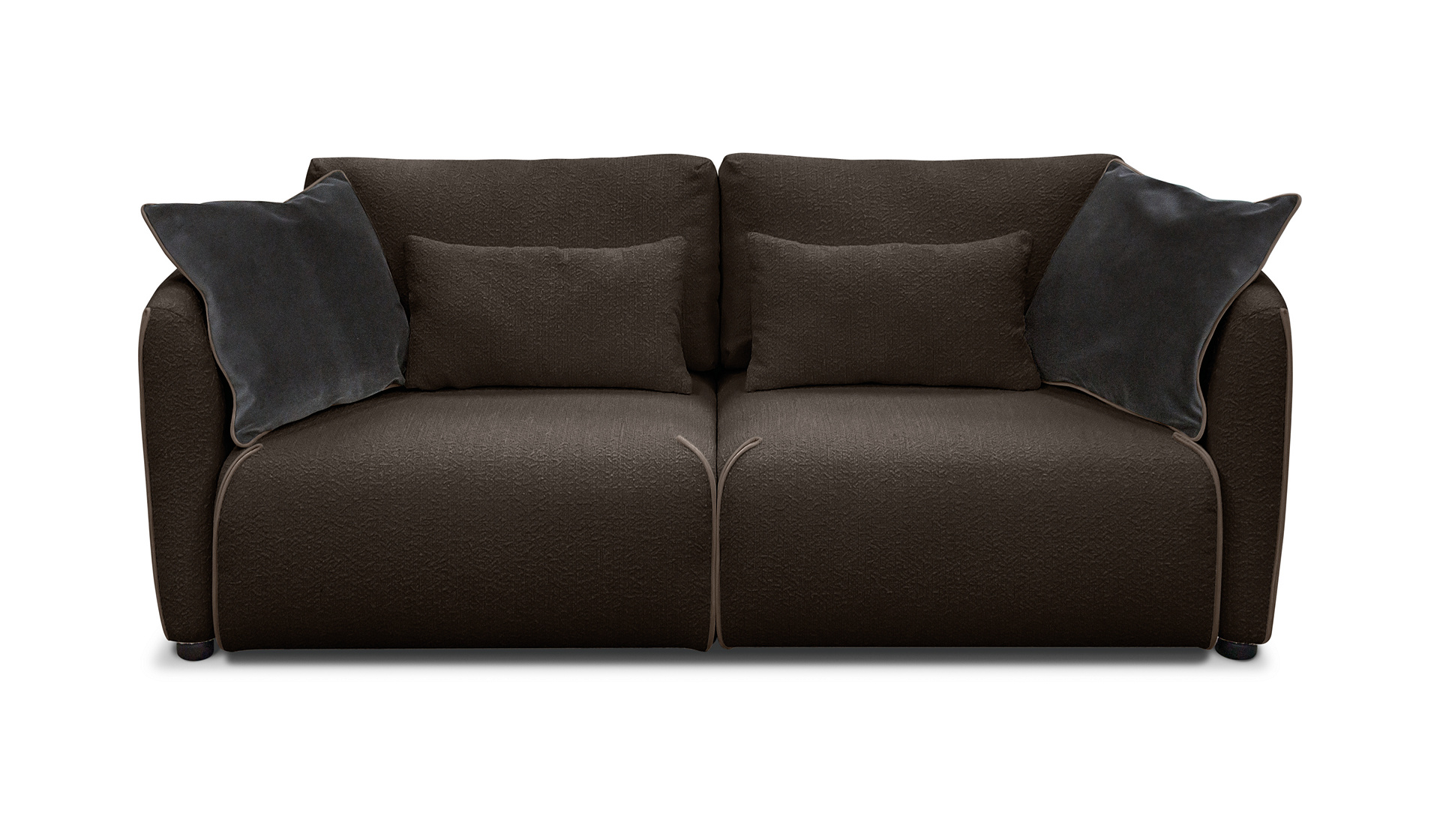 Купить Модульный диван «МАННИ» (еврокнижка) в Букле Браун в интернет магазине Anderssen - изображение 2