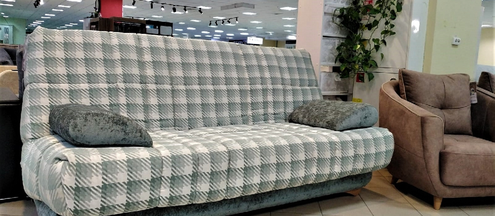 Купить прямой диван «Зеркало ночи диван-кровать кляк Пруж» в интернет магазине Anderssen - изображение 1
