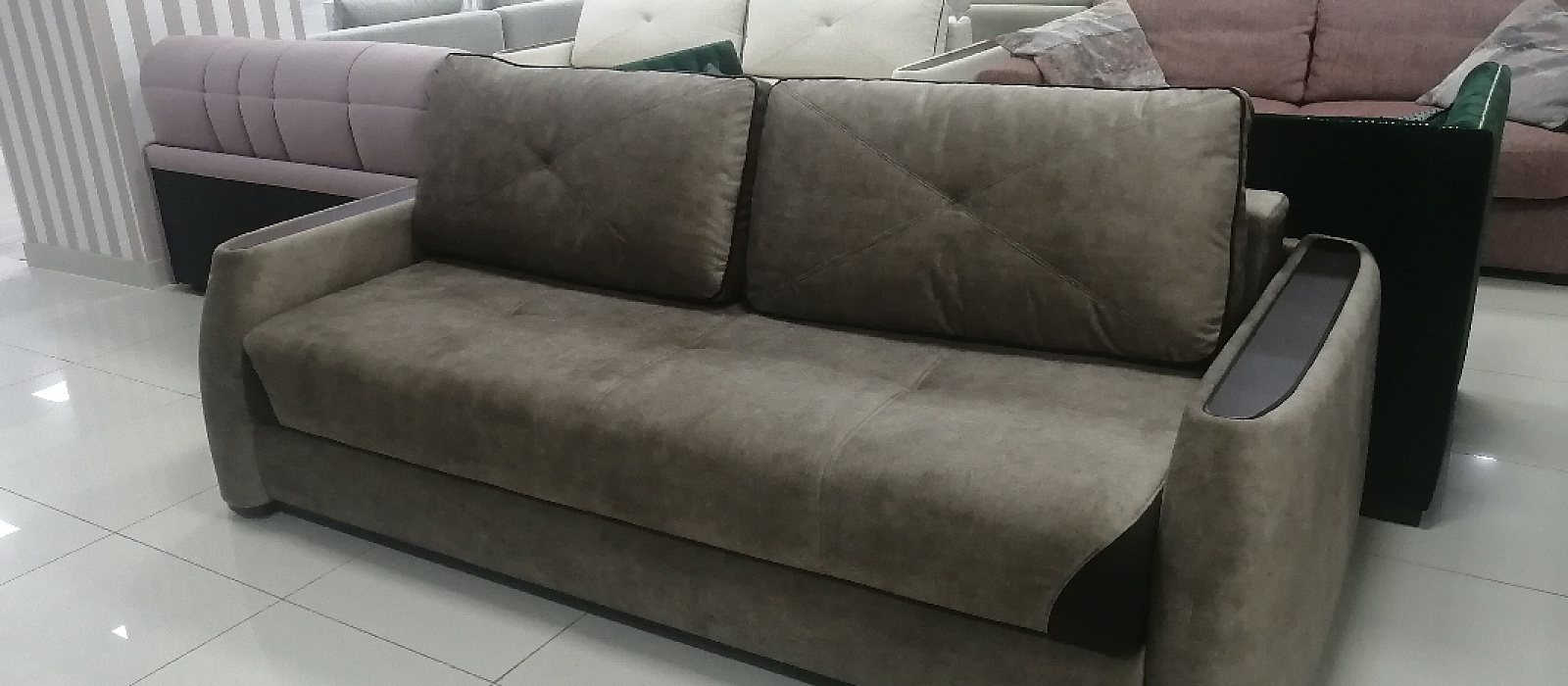 Купить прямой диван «Чародей диван-кровать» в интернет магазине Anderssen - изображение 1