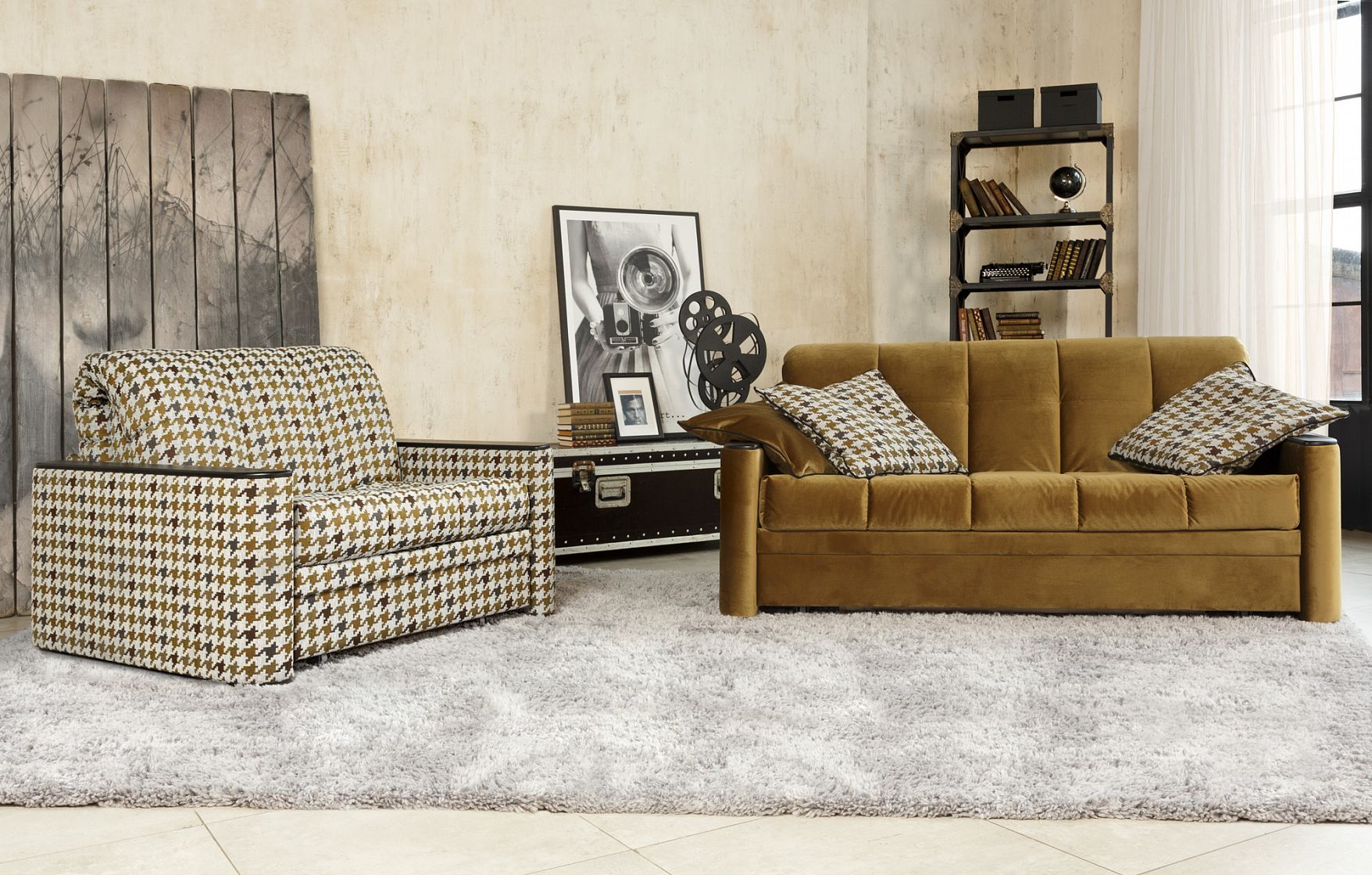 Купить Прямой диван-кровать «ДИСКАВЕРИ» (аккордеон) в интернет магазине Anderssen - изображение 1